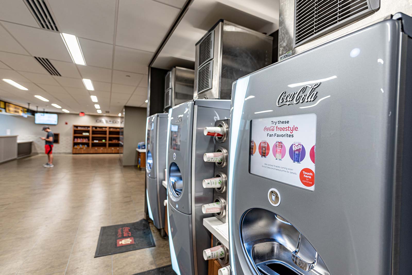 Coca-Cola Freestyle Machine Wells Library